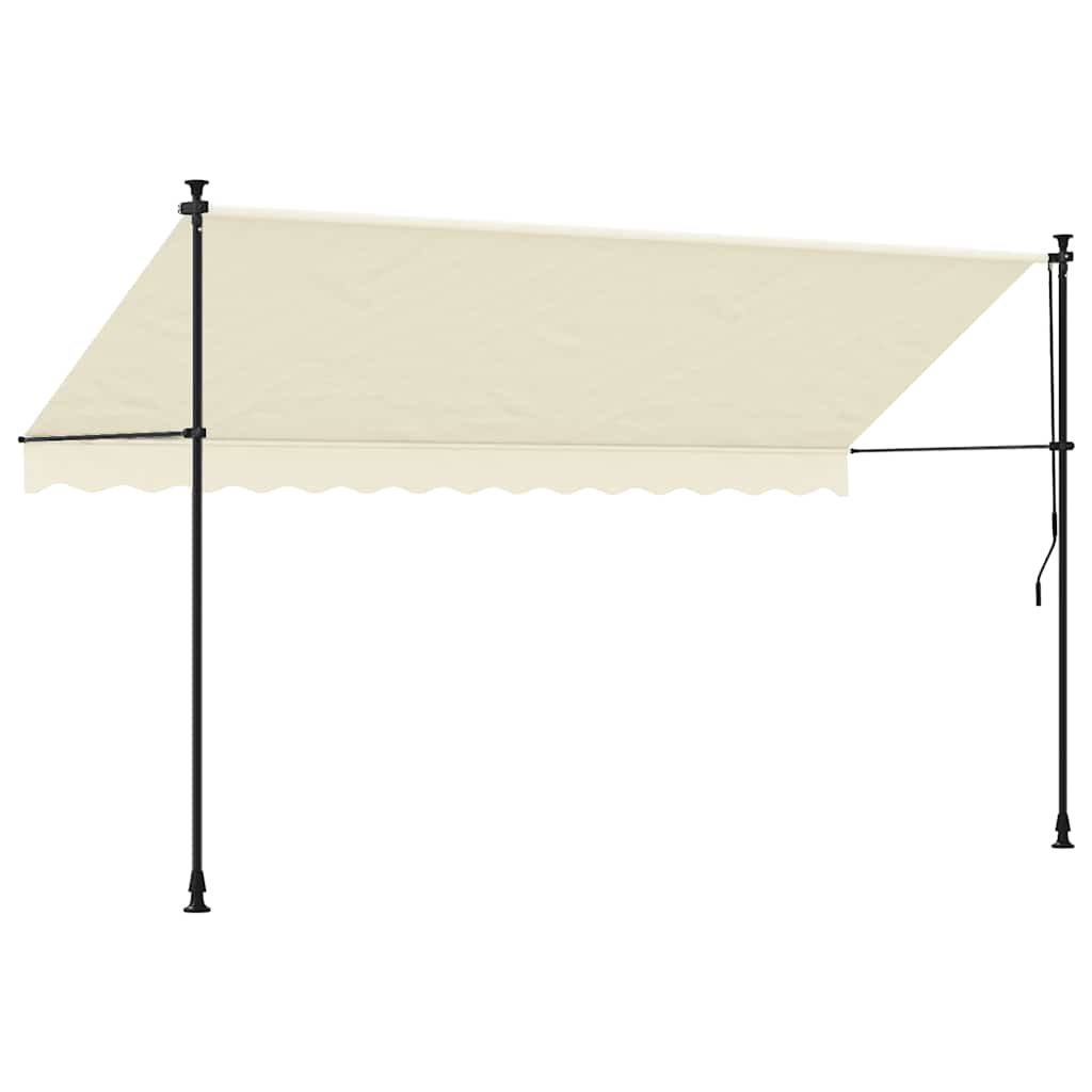 Einziehbare Markise Handbetrieben 150 cm Anthrazit