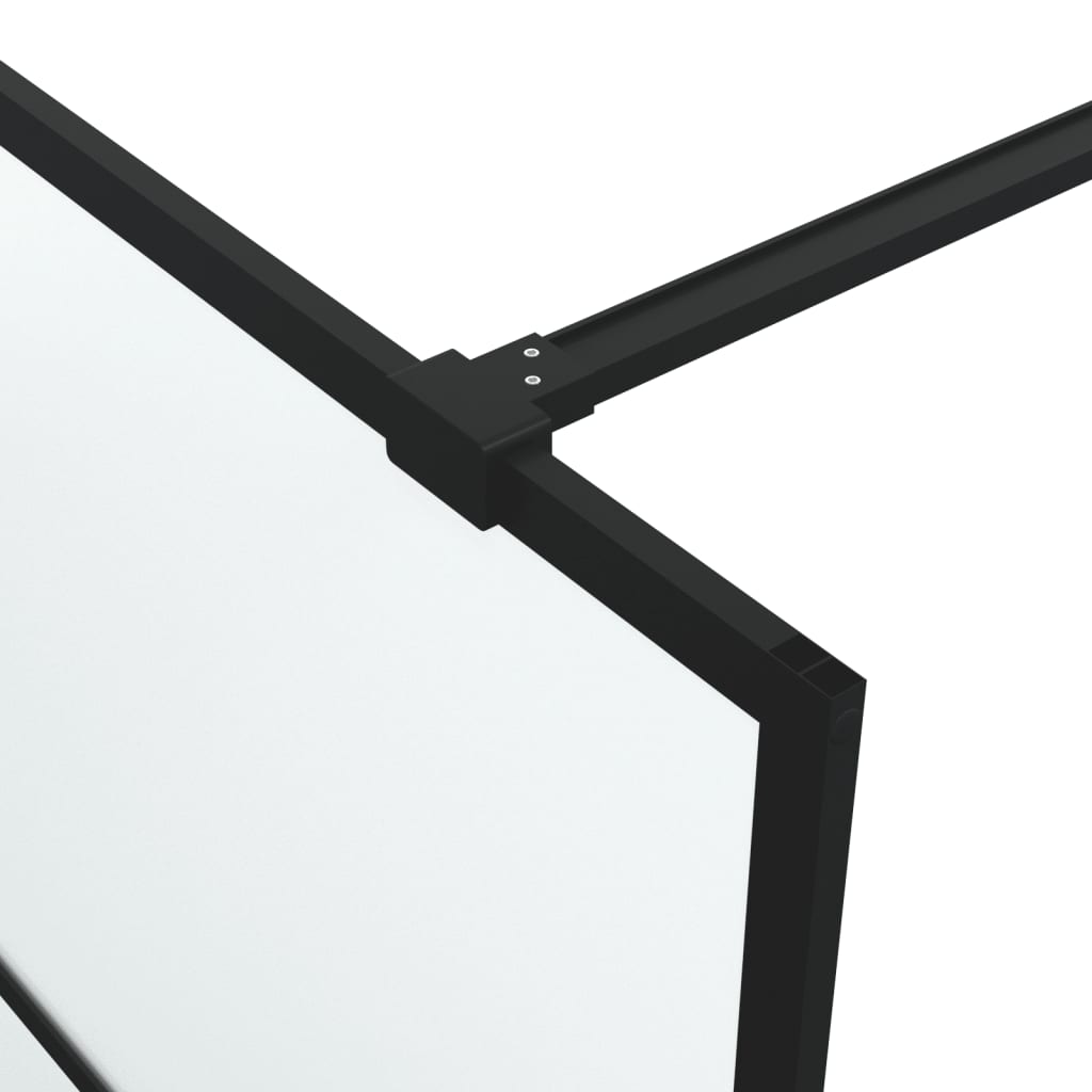 Duschwand für Begehbare Dusche mit Klarem ESG Glas 80x195 cm