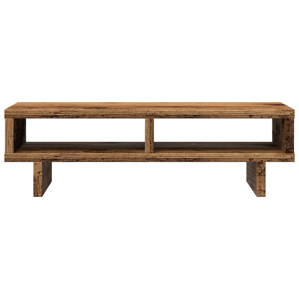 Monitor Halterung Schwarz 100 x 27 x 15 cm Holzwerkstoff