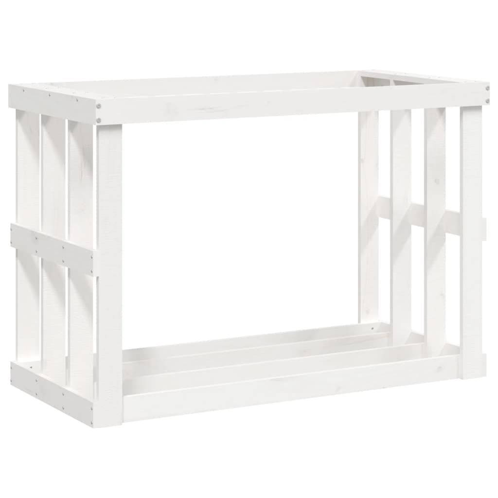 Outdoor-Kaminholzregal 108x52x106 cm Massivholz Kiefer