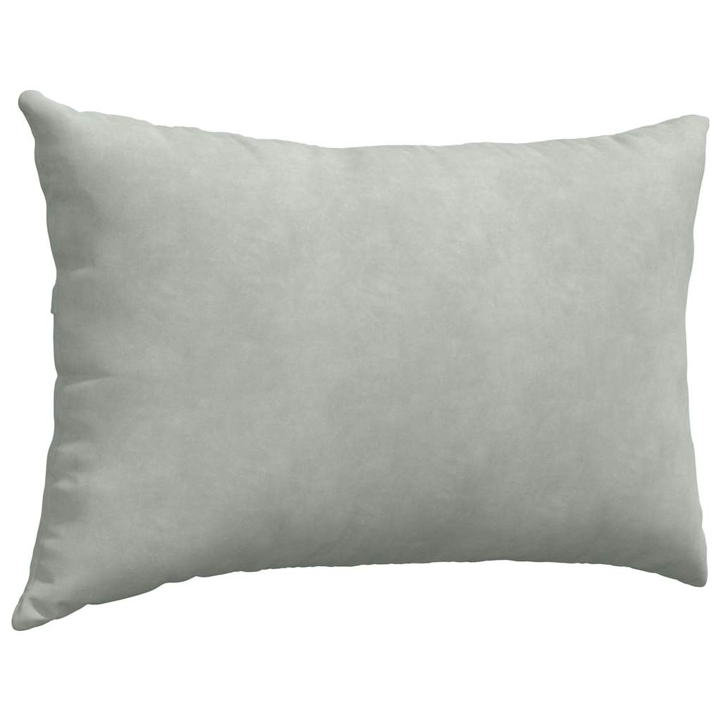 Sofakissen 2 Stück Blau 50 x 30 cm Cordstoff