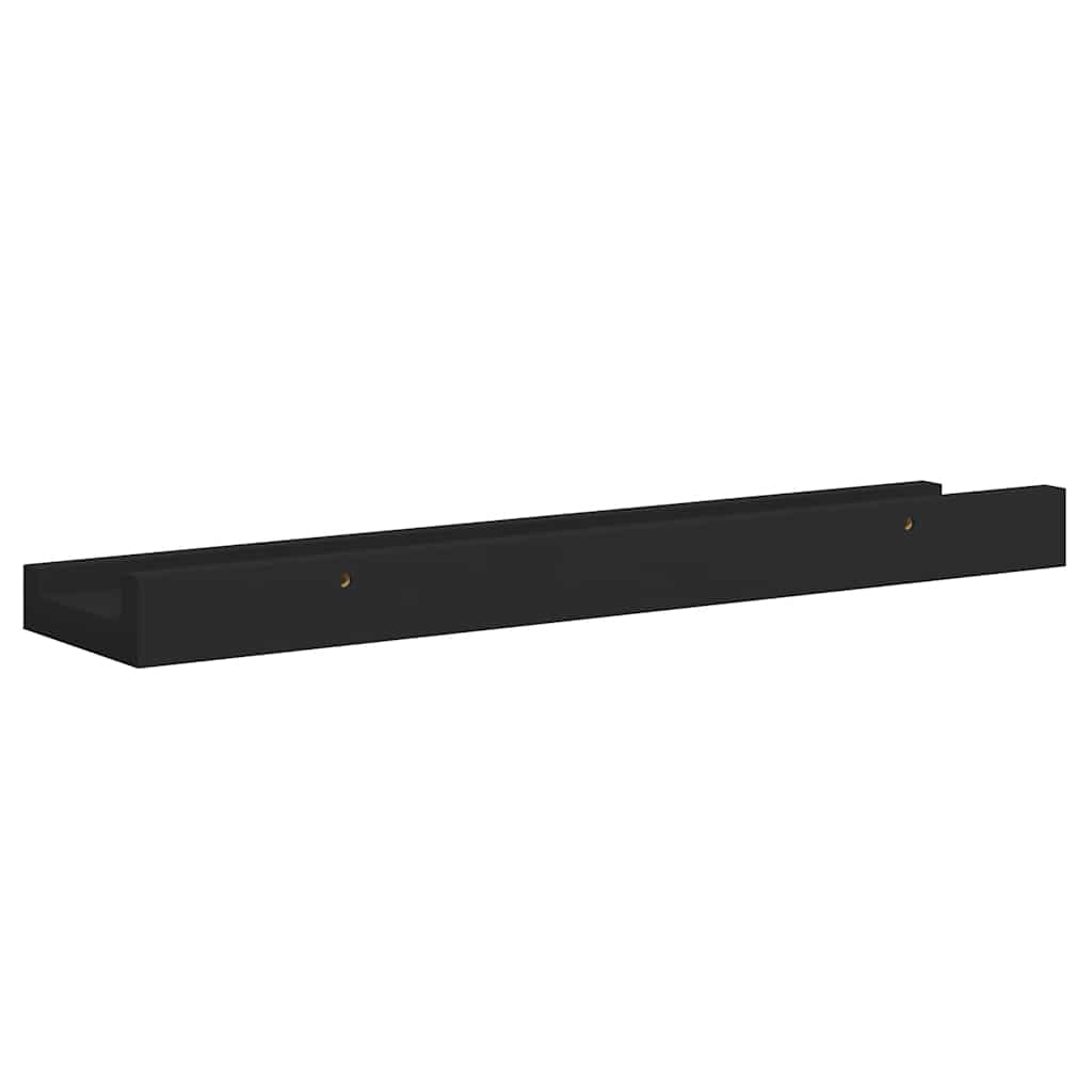 Bilderleisten 2 Stk. Weiß 80x9x3 cm MDF