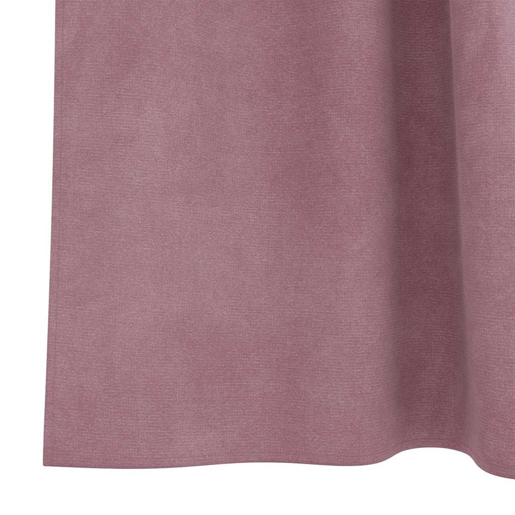 Verdunkelungsvorhänge 2 pcs Schwarz 140 x 140 cm Samt