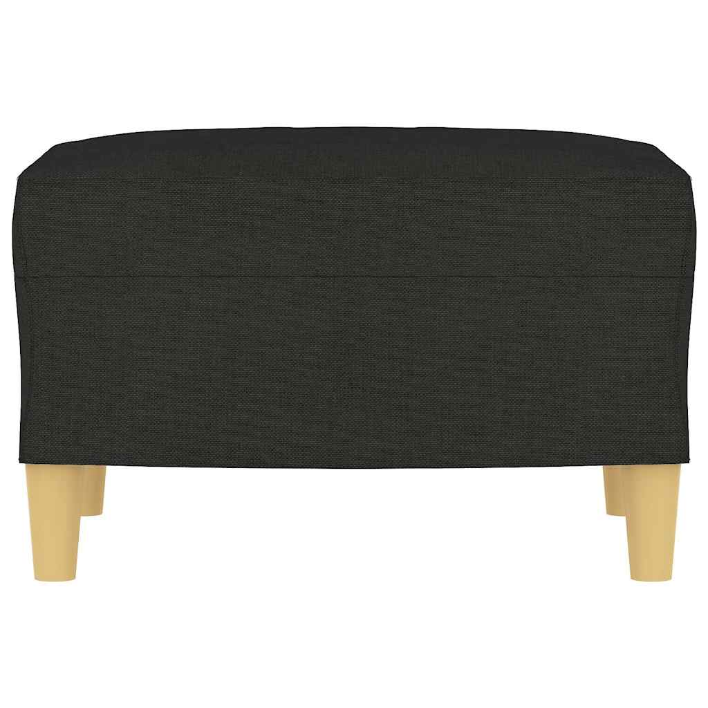 Fußhocker Hellgrau 60x50x41 cm Stoff