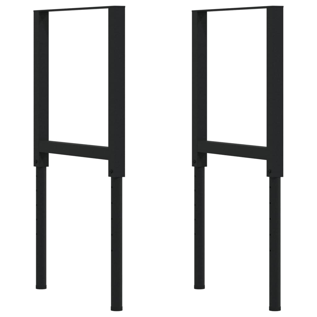 Werkbank 80x60x(73-99,5) cm Massivholz Akazie Rechteckig