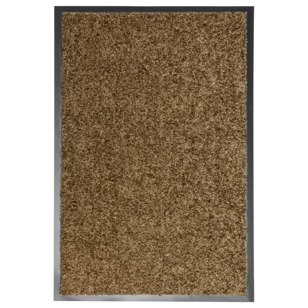 Fußmatte Waschbar Anthrazit 120x180 cm