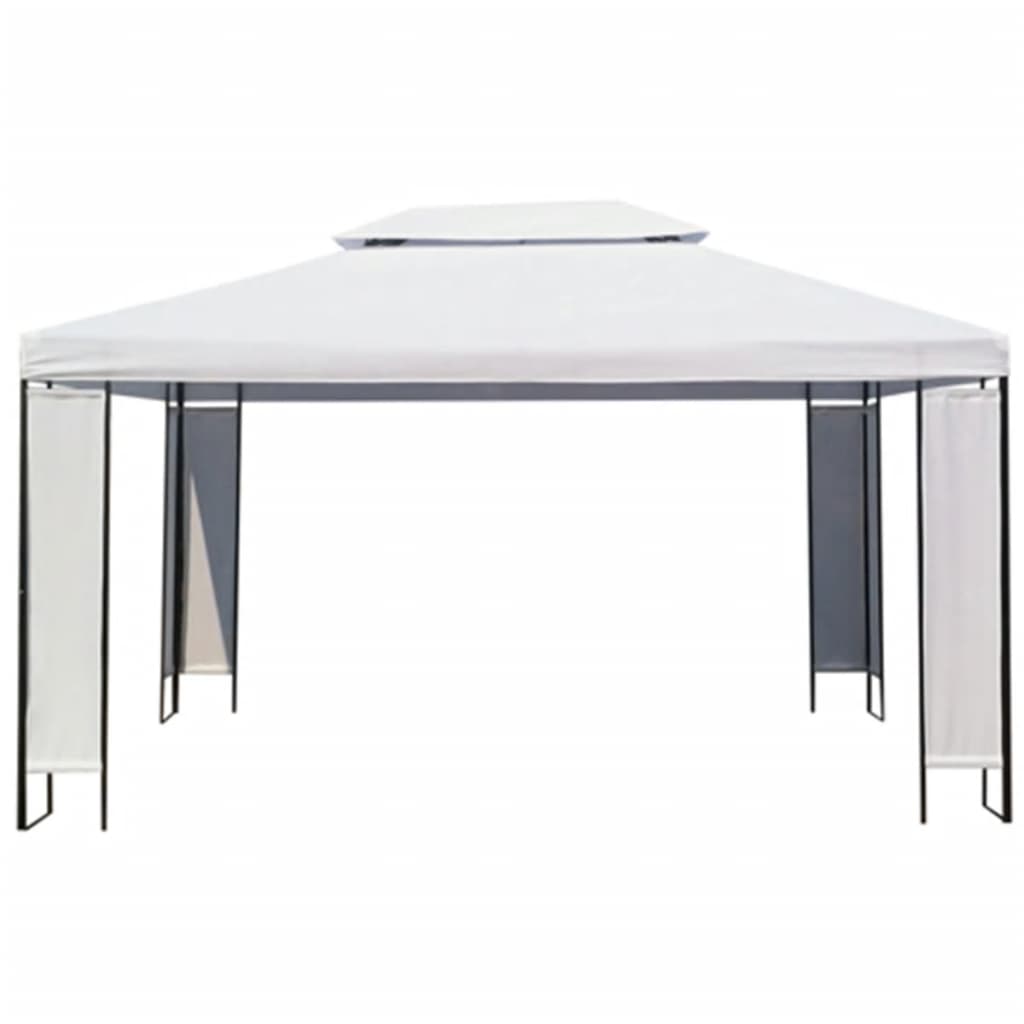 Gartenpavillon Anthrazit 300×400 cm