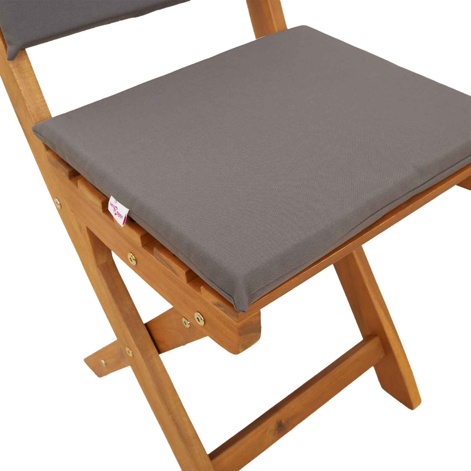 Außen Bistro-Stühle 6 pcs Natur Massivholz Akazie