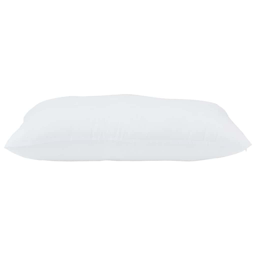 Kopfkissen mit Kissen Weiß 60 x 40 x 20 cm Polyester