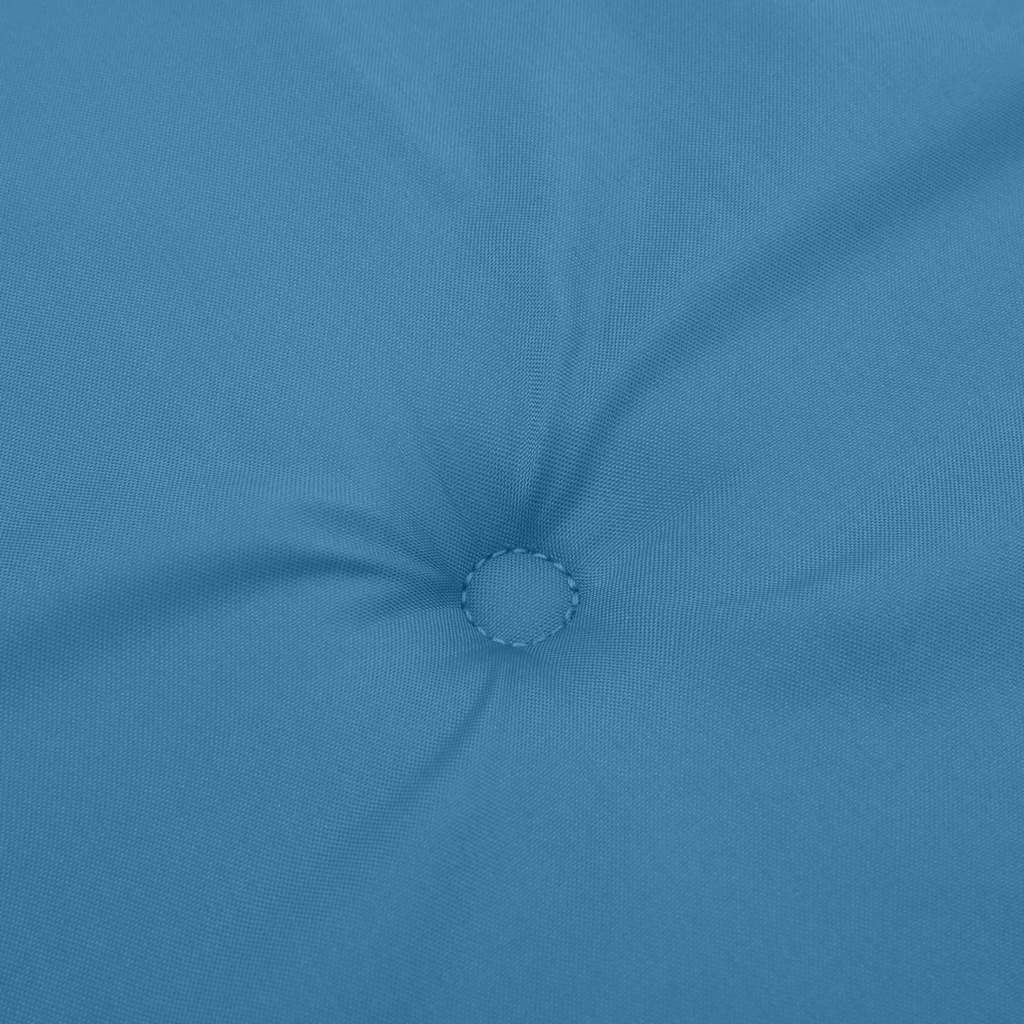Liegestuhl-Auflage Melange Hellgrau (75+105) x 50 x 4 cm Stoff