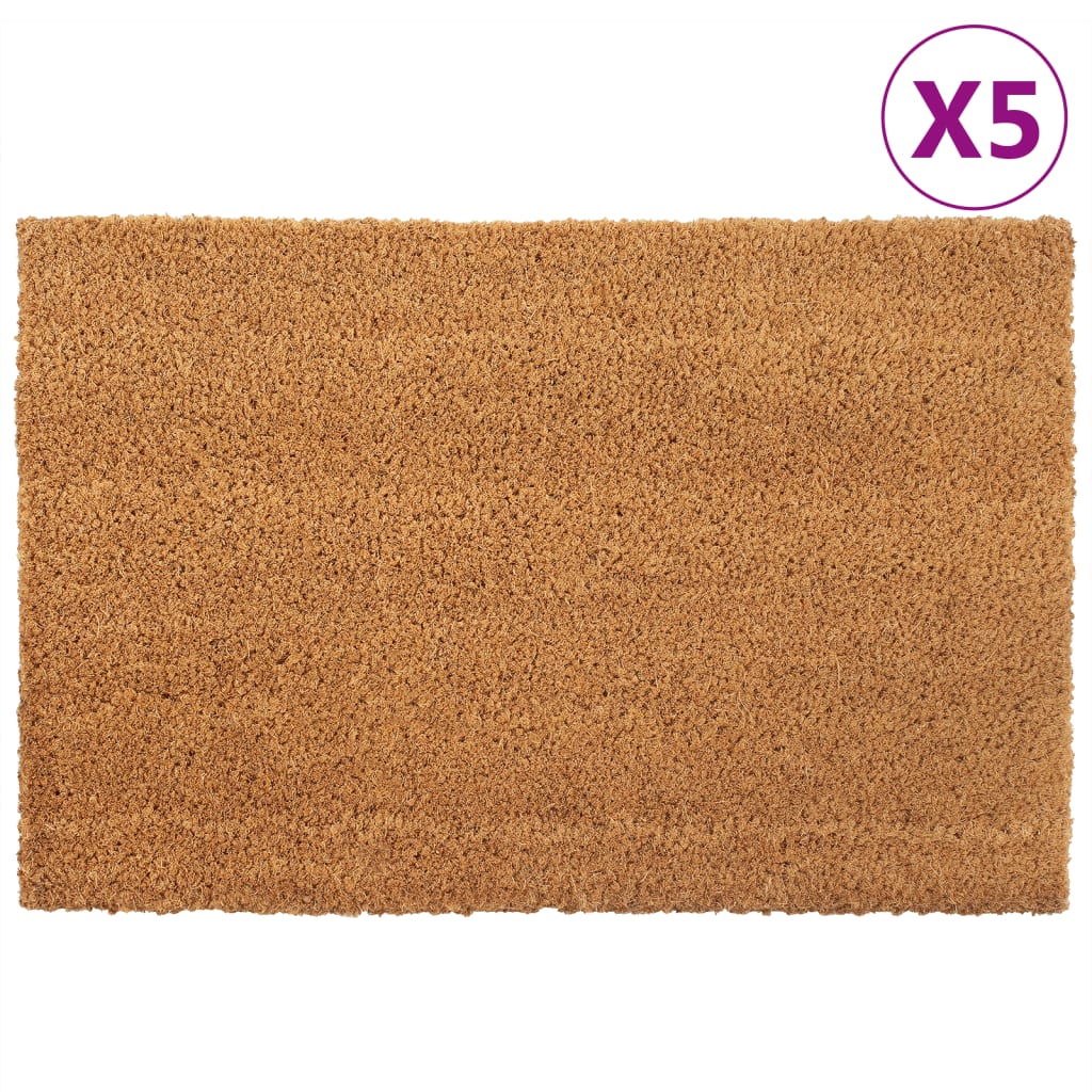 Fußmatte Natur 80x100 cm Kokosfaser Getuftet