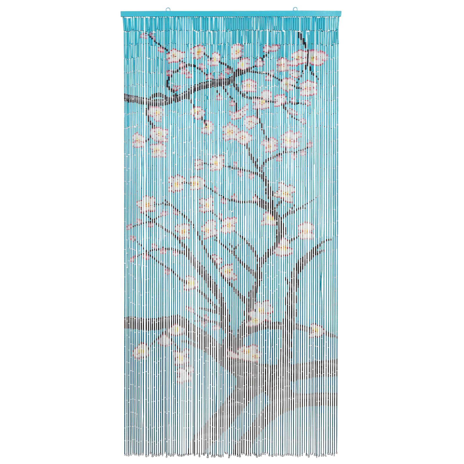 Insekten-Türvorhang Bambus Druck 90x220 cm Bambus