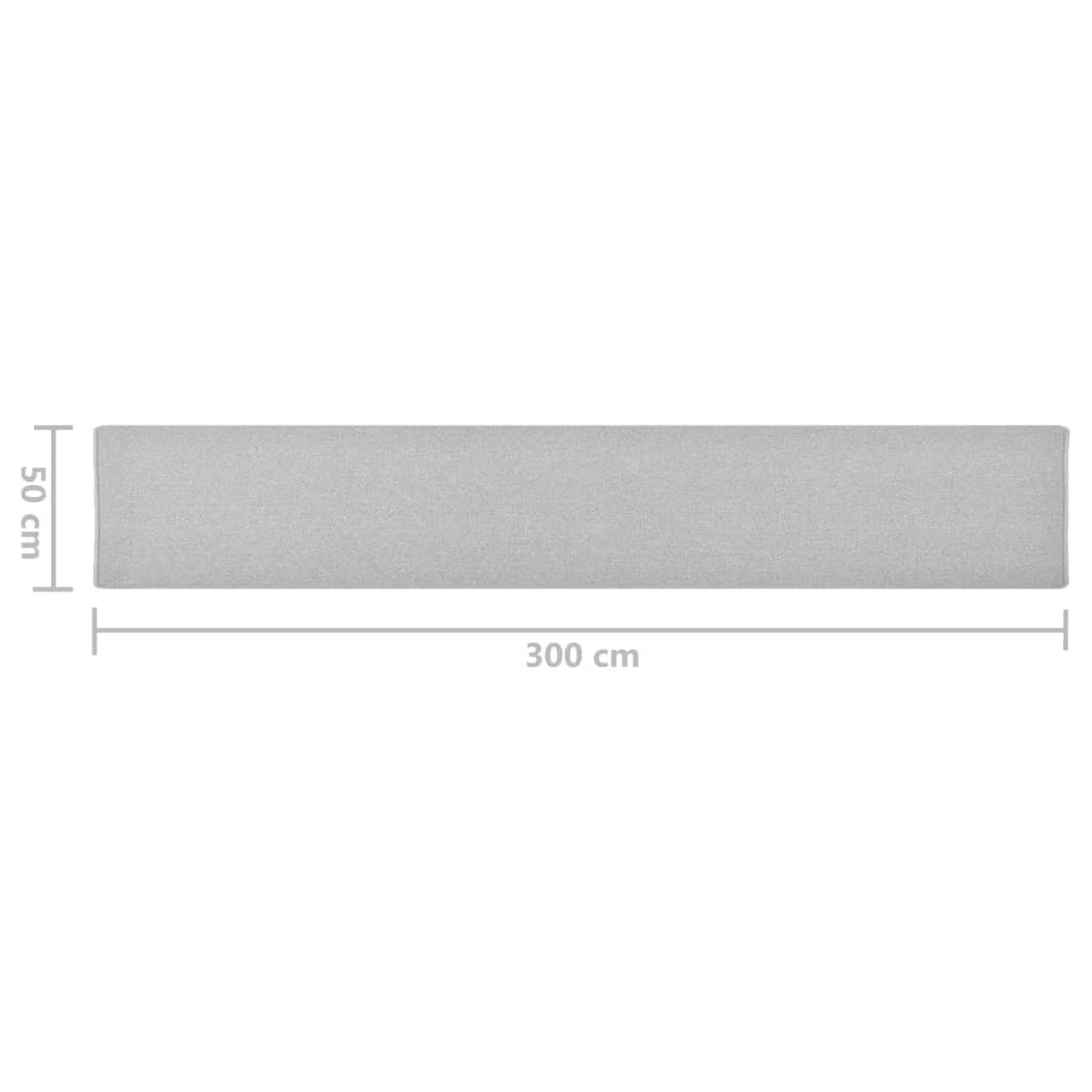 Teppichläufer Anthrazit 80 x 500 cm 100% Polypropylen
