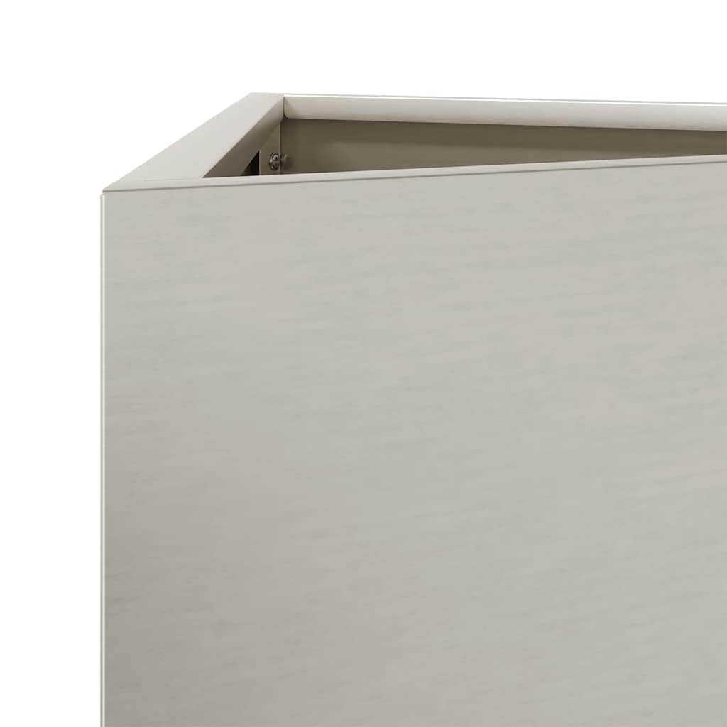 Pflanzkübel 30x26x75 cm Cortenstahl