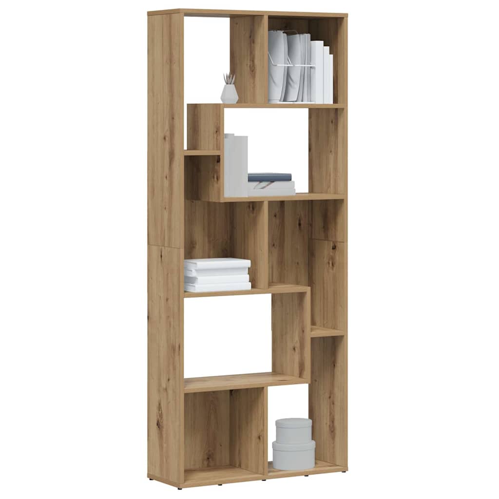 Bücherregal Weiß 67x24x161 cm Holzwerkstoff
