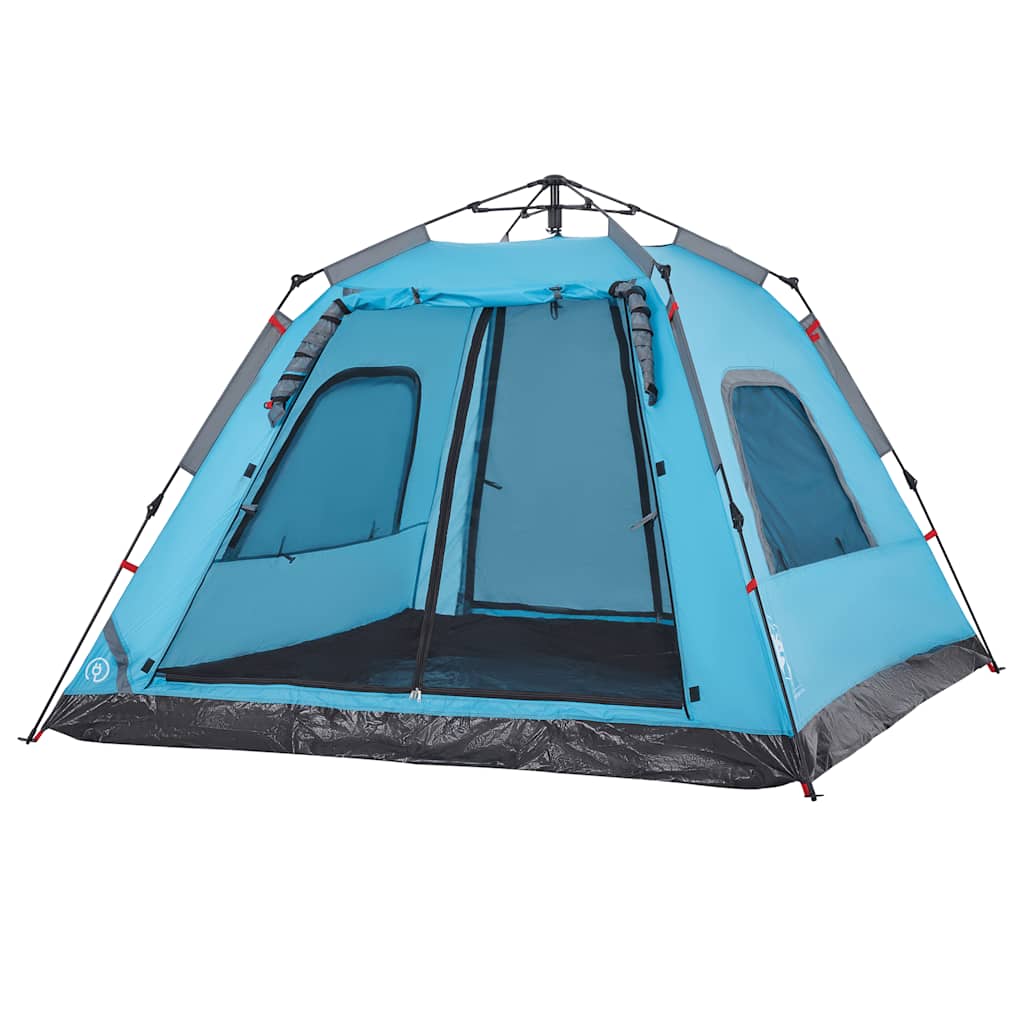 Kuppel-Campingzelt 4 Personen Grün Quick Release