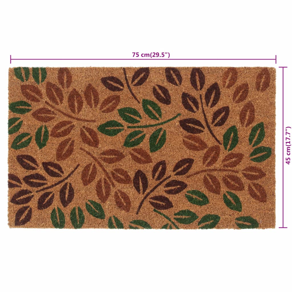 Fußmatte Natur 40x60 cm Kokosfaser Getuftet