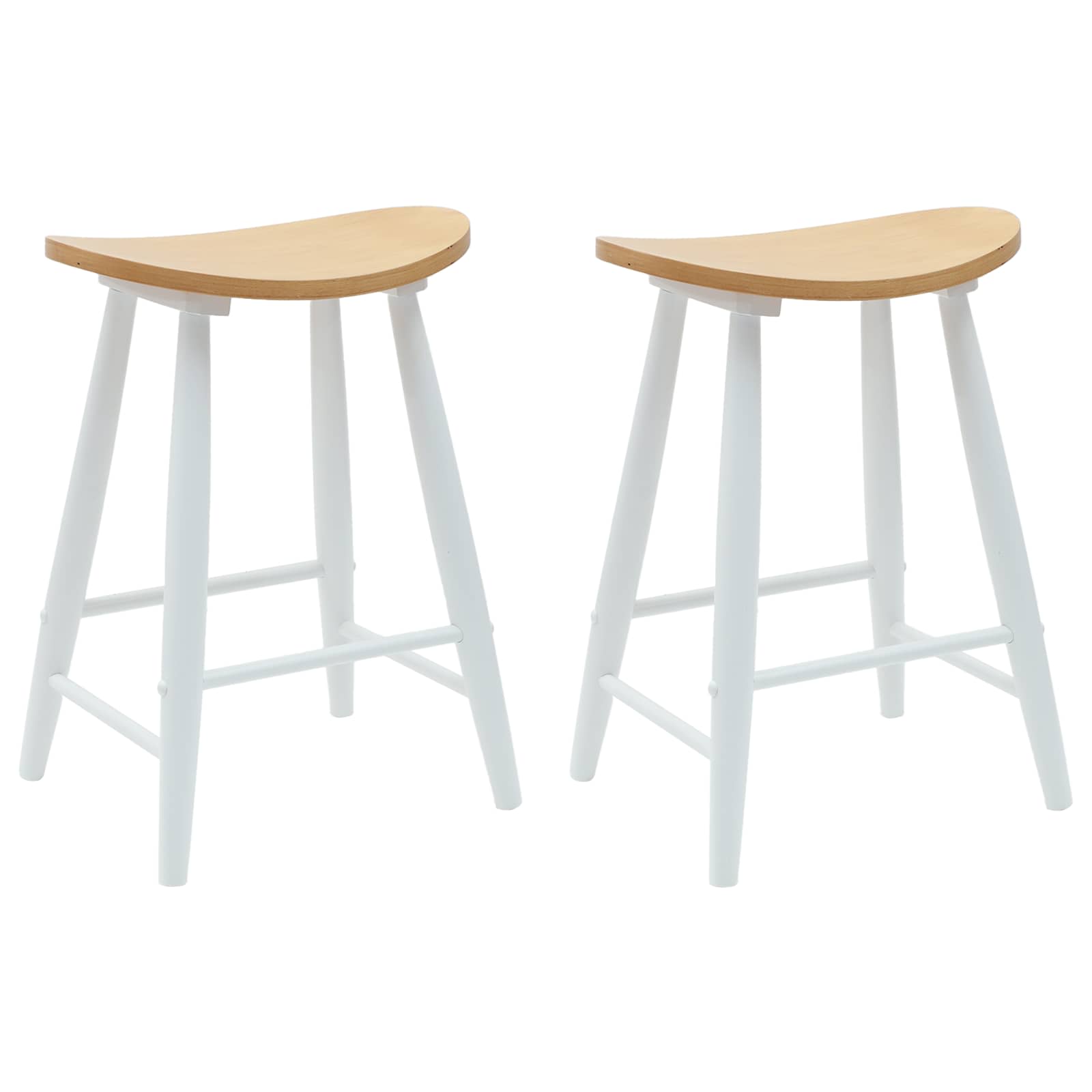 Esszimmerstühle 2 pcs Hellbraun 46 x 37 x 63 cm