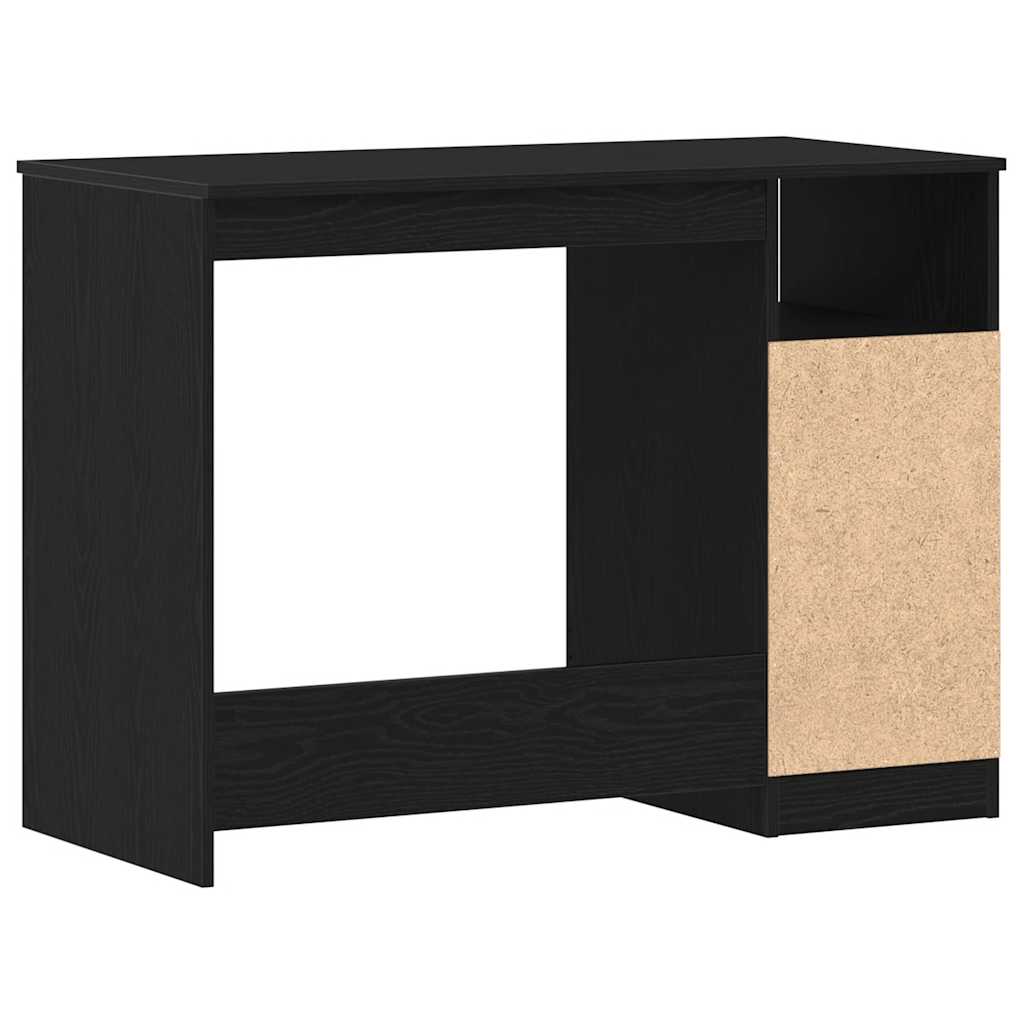 Schreibtisch mit Schubladen Weiß 102x50x76 cm Holzwerkstoff