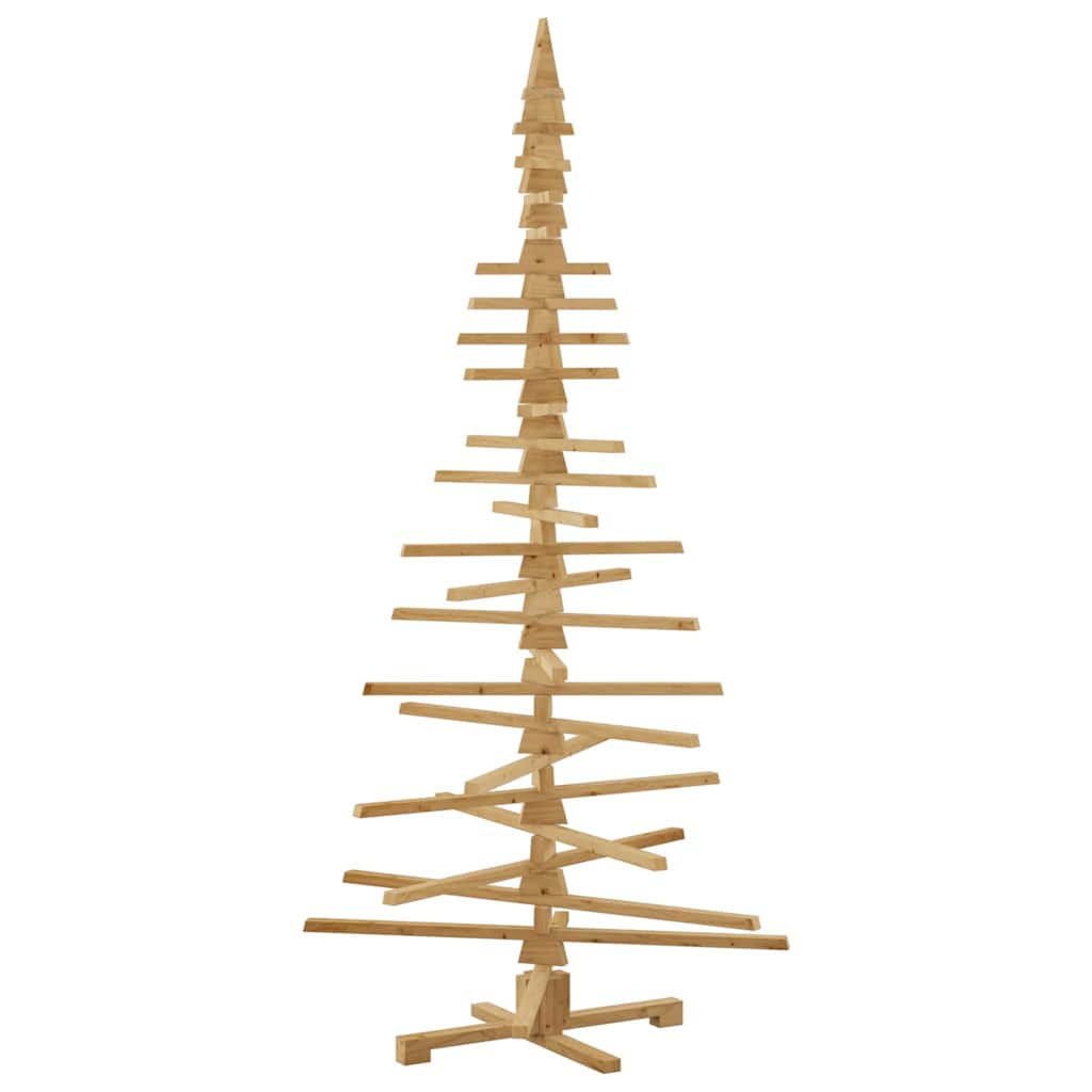 Weihnachtsbaum Holz zum Schmücken 60 cm Massivholz Kiefer