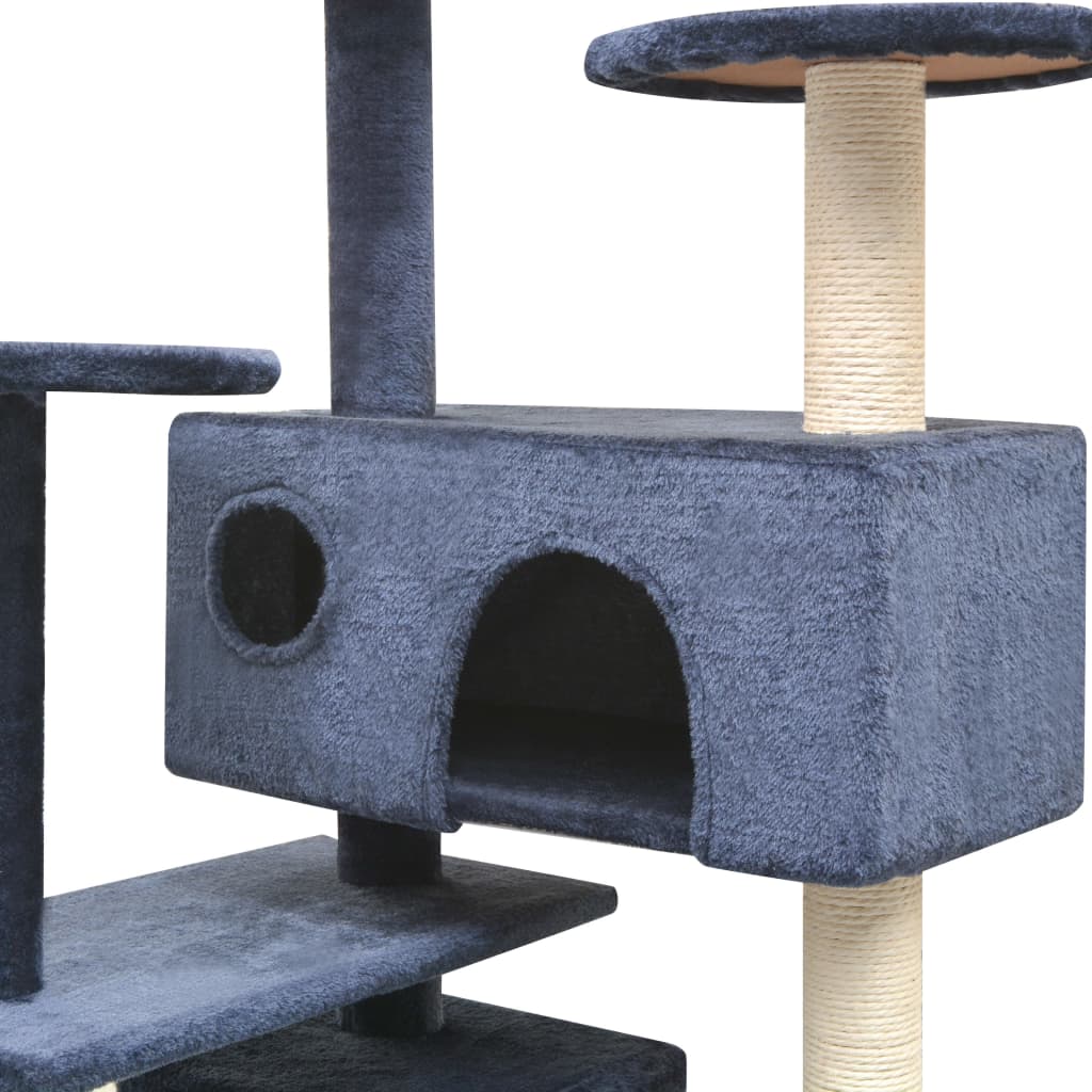 Katzen-Kratzbaum Sisal 125 cm Beige