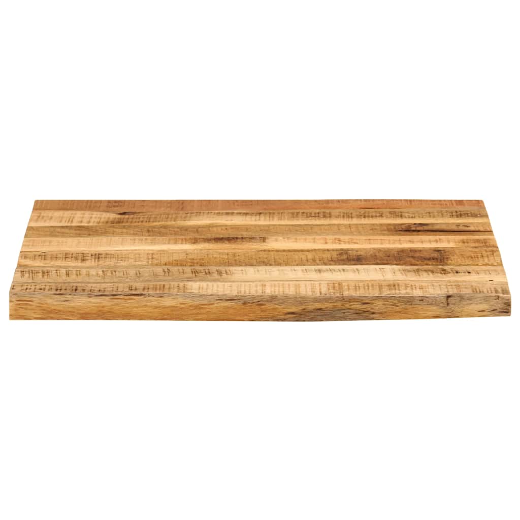 Wandregal 40x20x2,5 cm Rechteckig Massivholz Akazie Baumkante
