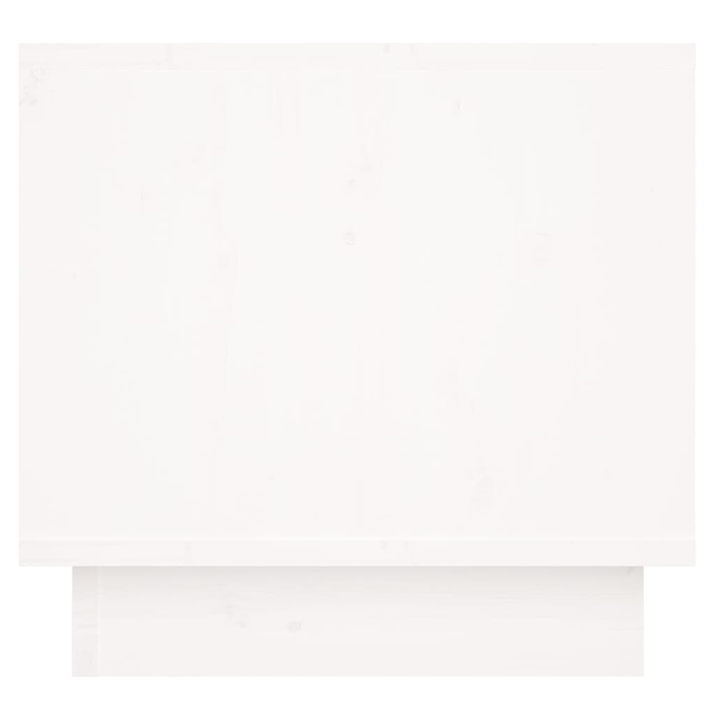 Nachttisch 35x34x32 cm Massivholz Kiefer