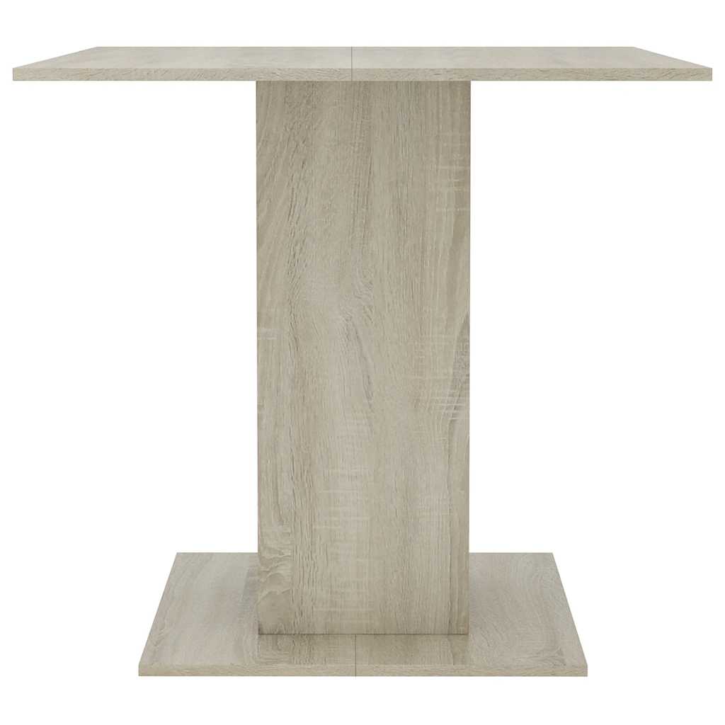 Esstisch Weiß 80x80x75 cm Holzwerkstoff