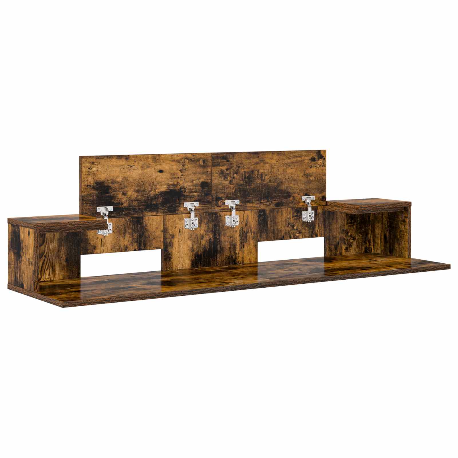Studiotisch Weiß 152 x 36 x 19,5 cm Holzwerkstoff