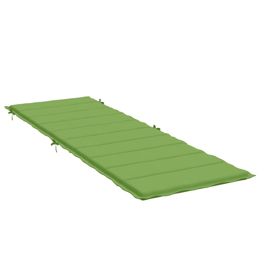 Sonnenliegen-Auflage Melange Anthrazit 186x58x4 cm Stoff