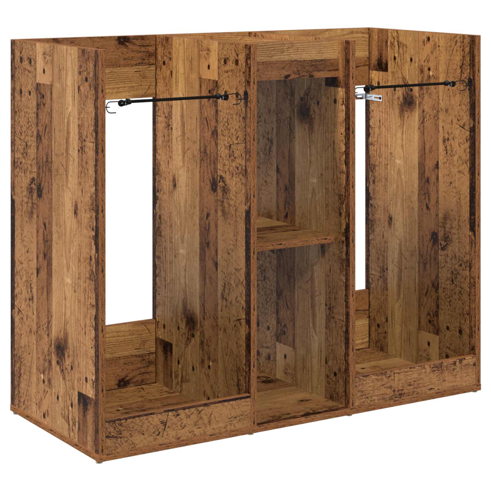 Golf Schrank Mit Rad Uni Weiß 65 x 45 x 98 cm