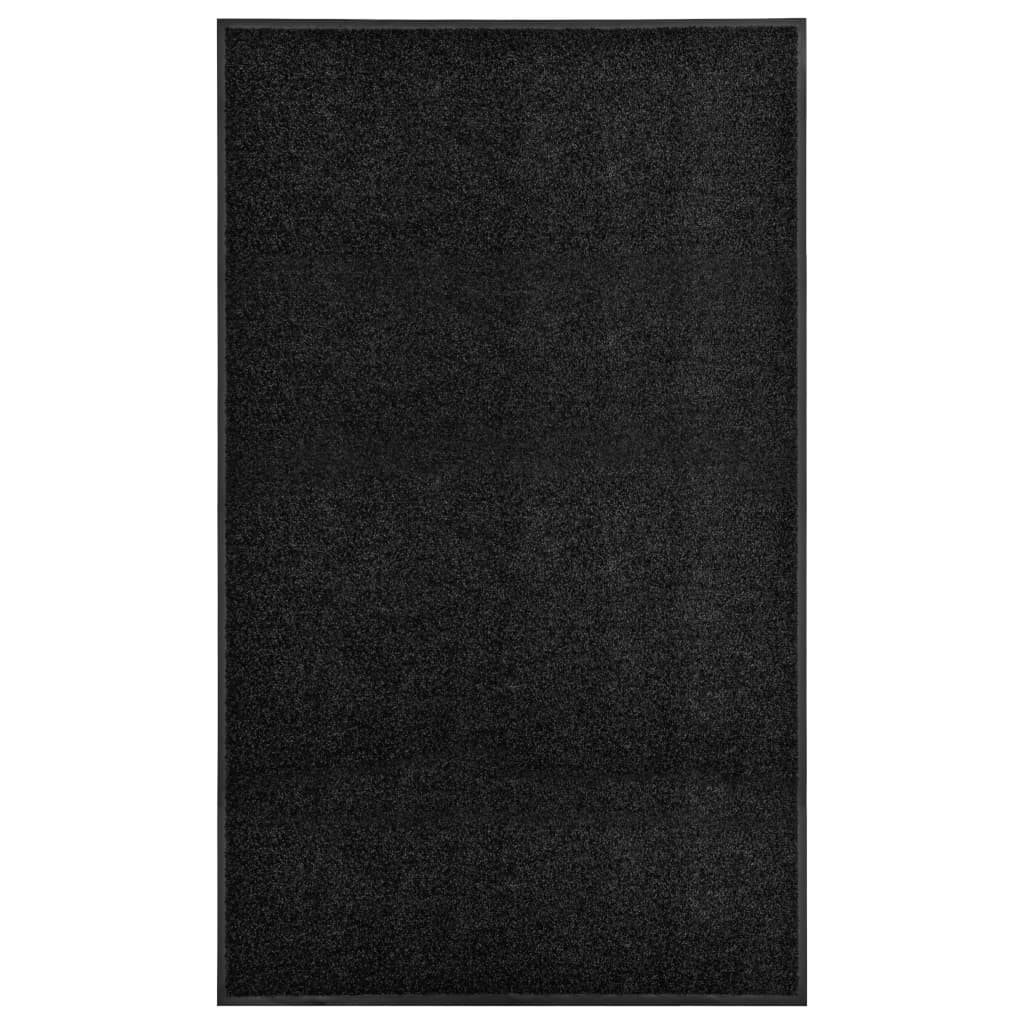 Fußmatte Waschbar Anthrazit 120x180 cm