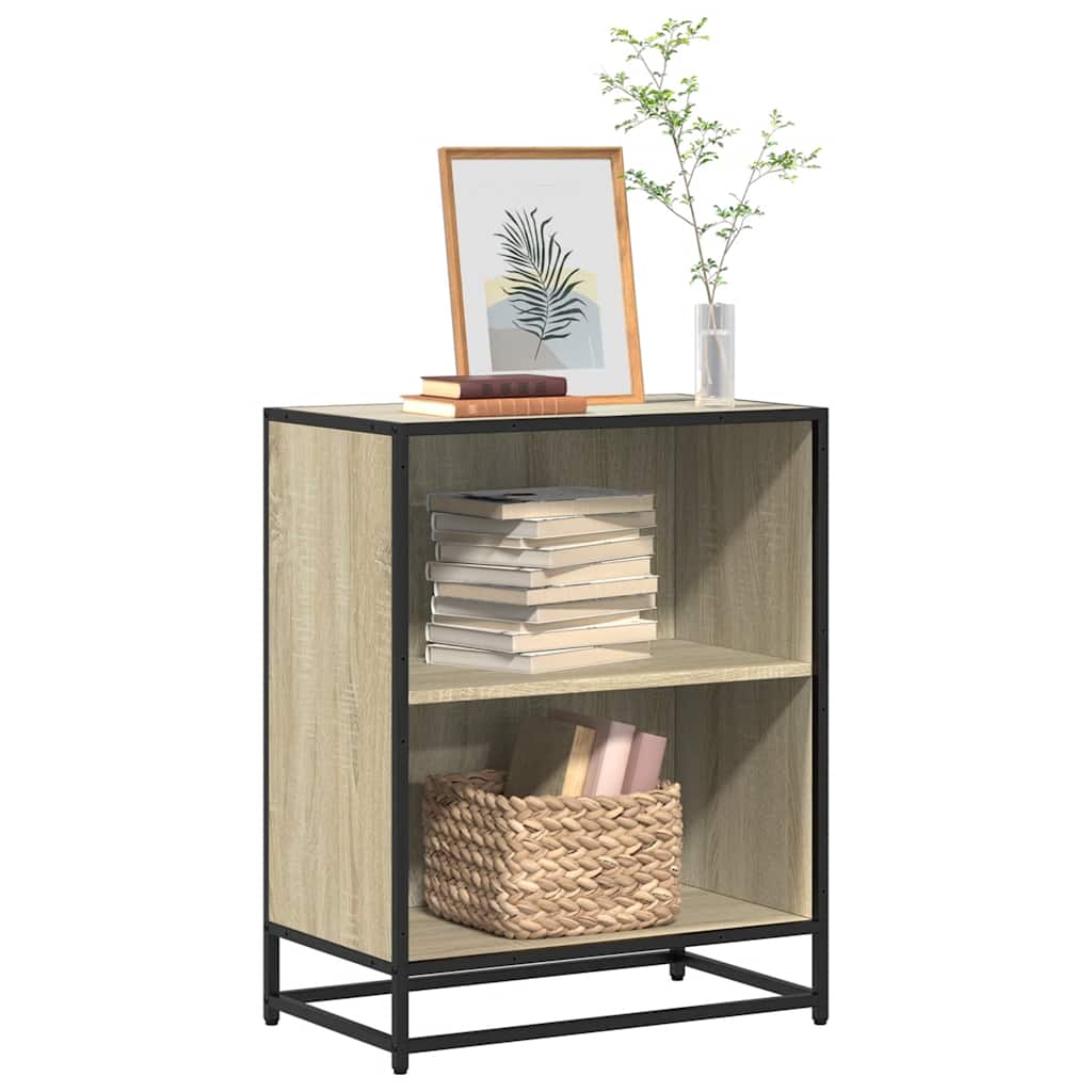 Bücherregal Schwarz 60x35x139 cm Holzwerkstoff