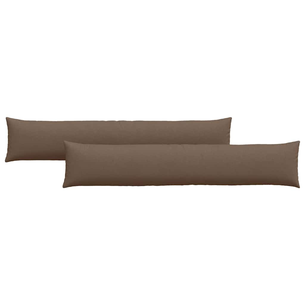 Sofakissen 2 pcs Hellgrau 50 x 30 cm Stoff
