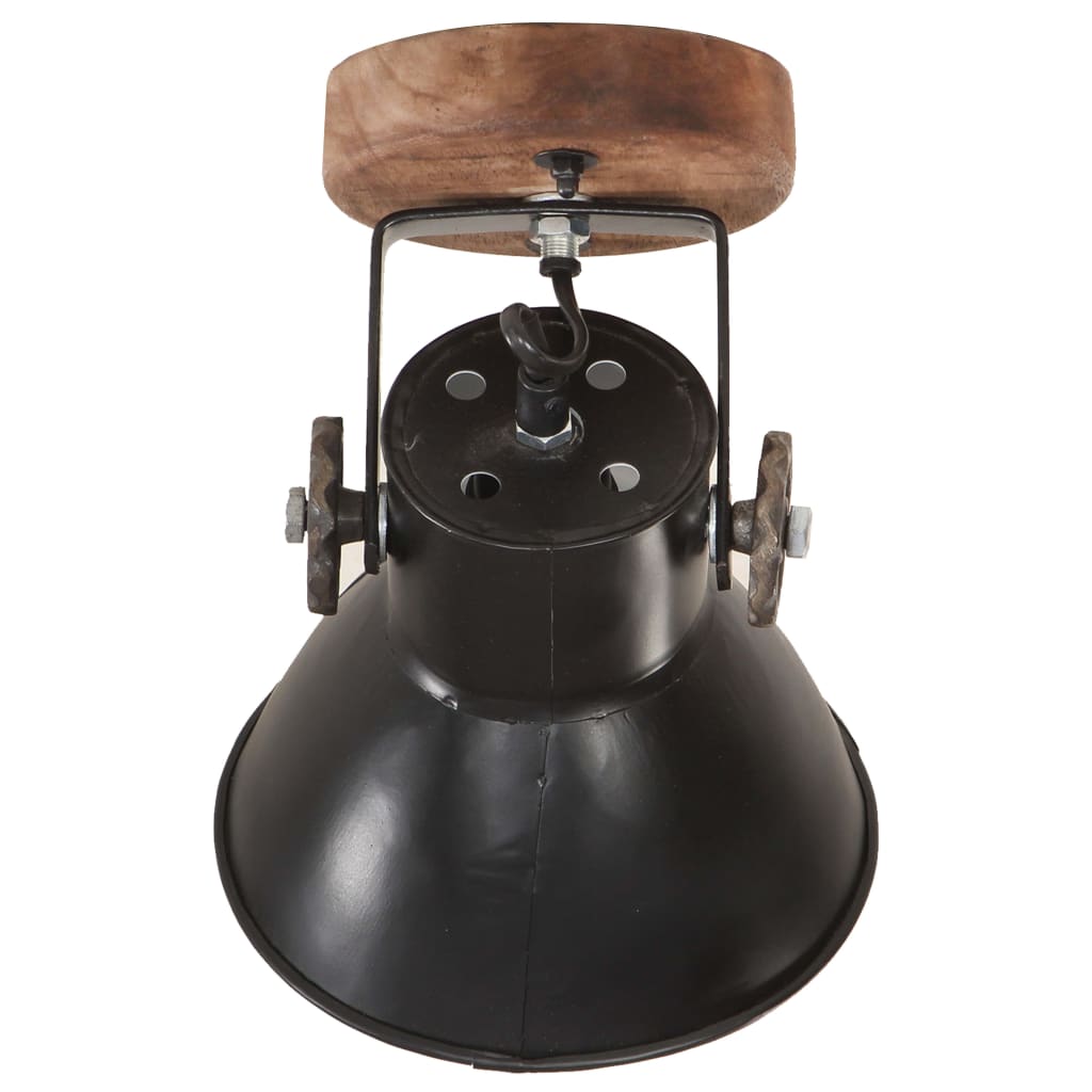Wandlampe Industriestil Silbern 45x25 cm E27