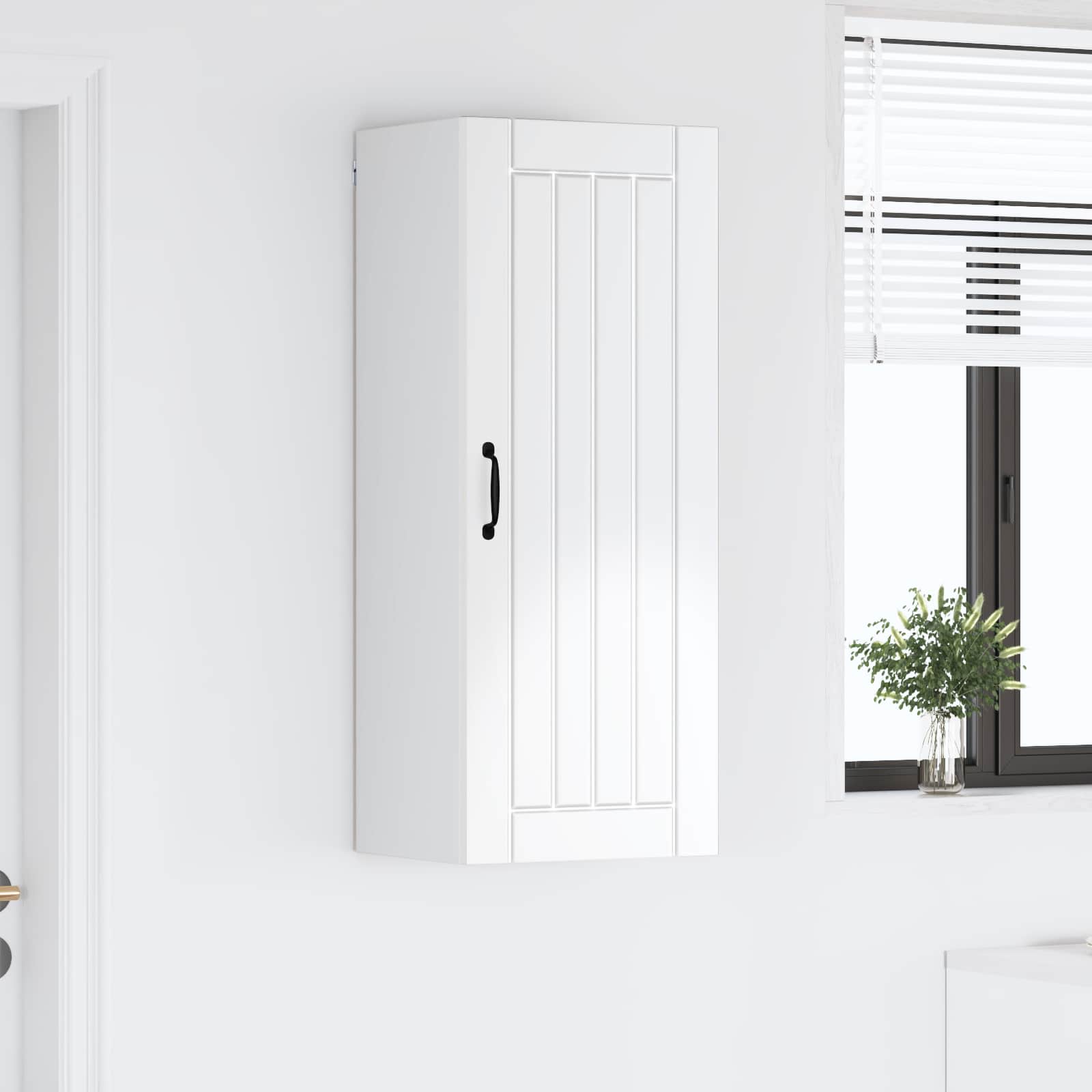 Herdumbauschränke 2 Stk. Lucca Weiß Holzwerkstoff