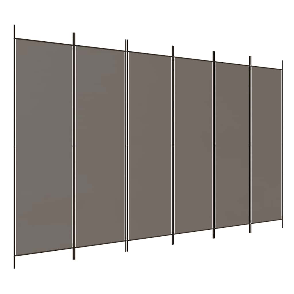 3-tlg. Paravent Schwarz 150x200 cm Stoff