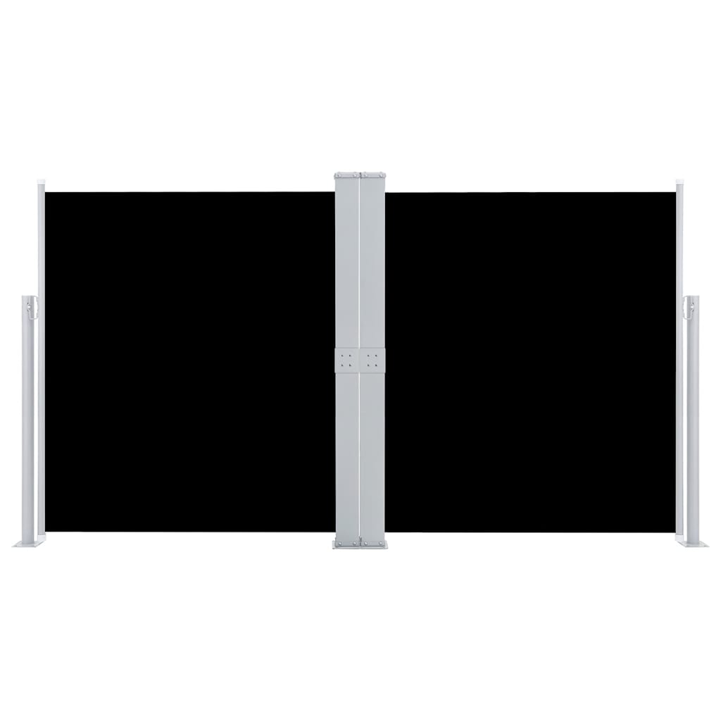 Ausziehbare Seitenmarkise 160×600 cm Braun