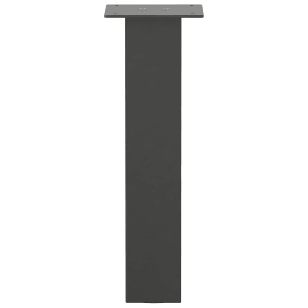 Couchtischbeine 4 Stk. Schwarz 30 cm Stahl