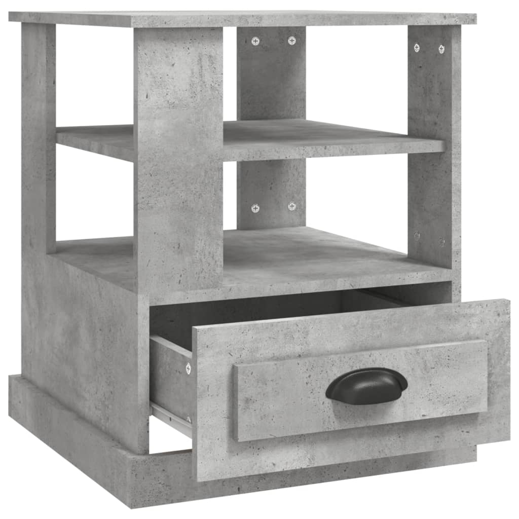 Beistelltisch Weiß 50x50x60 cm Holzwerkstoff
