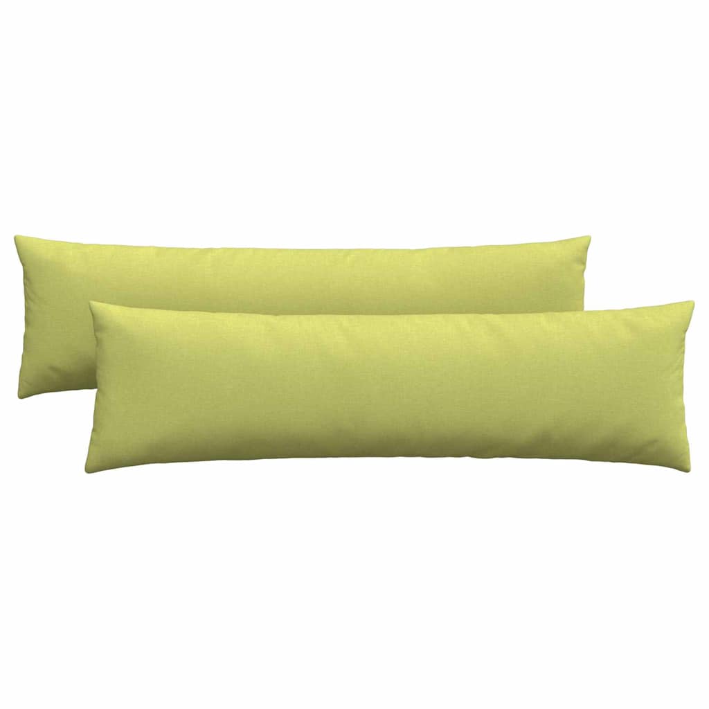 Sofakissen 2 pcs Hellgrau 50 x 30 cm Stoff