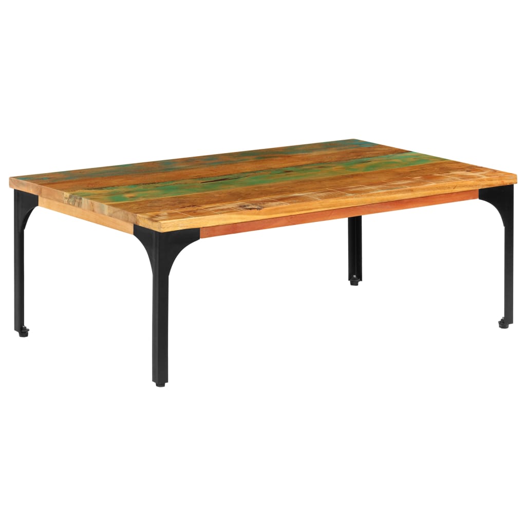 Couchtisch 100x55x35 cm Massivholz Mango