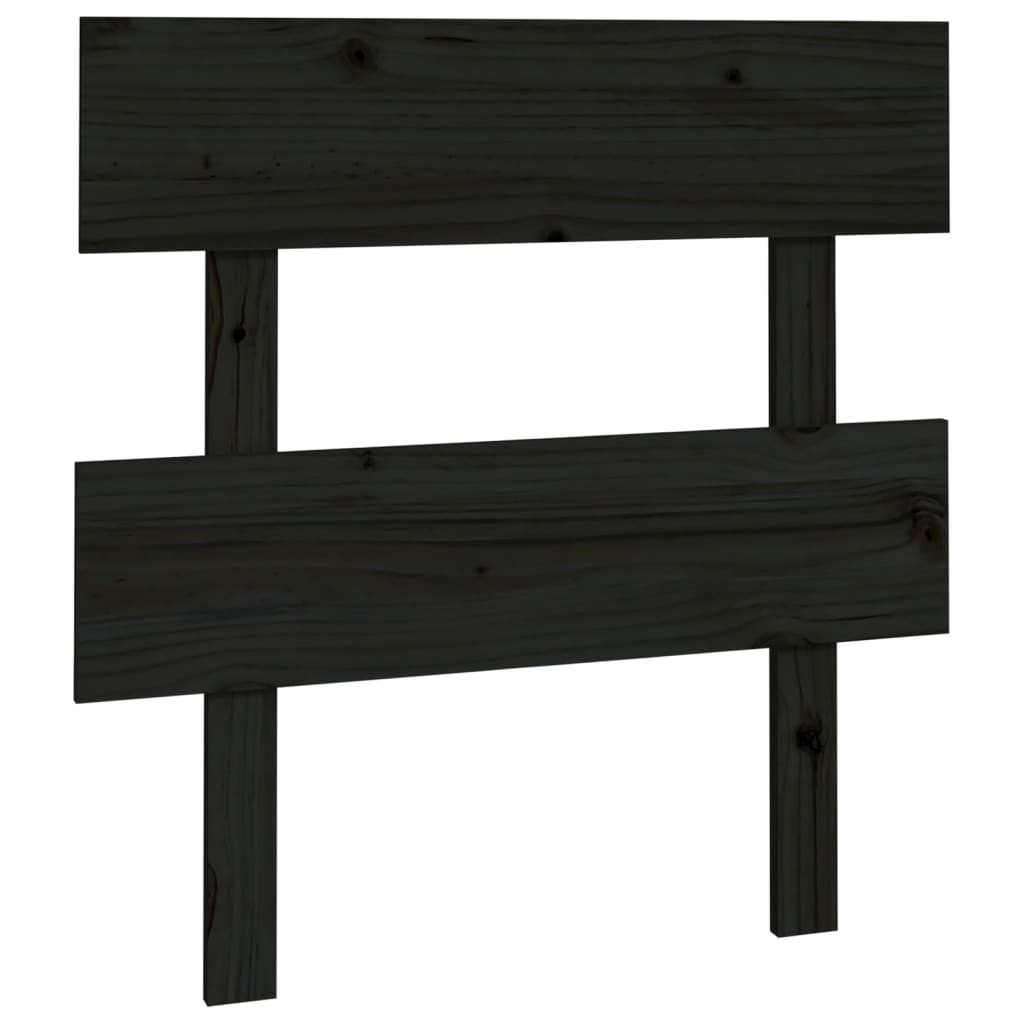 Bett-Kopfteil 78,5x3x81 cm Massivholz Kiefer
