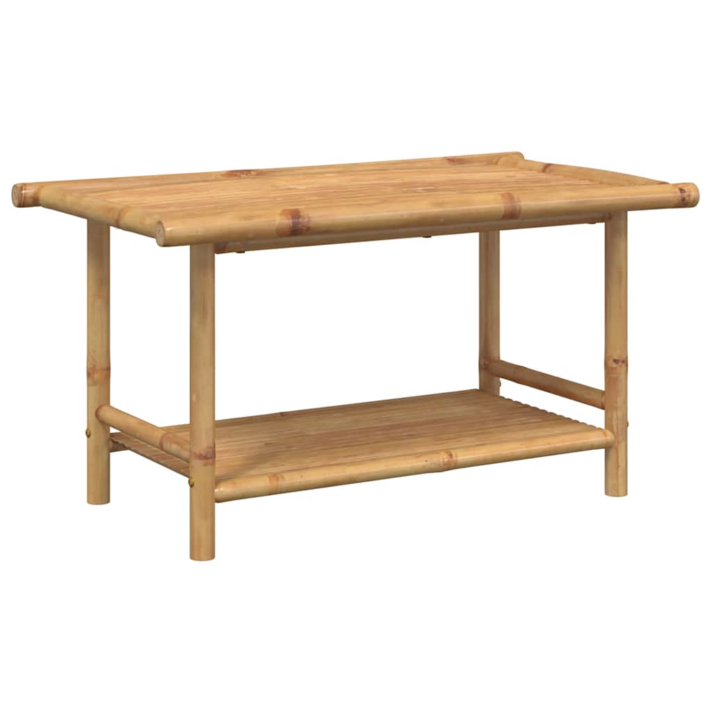 Couchtisch 45x45x45 cm Bambus