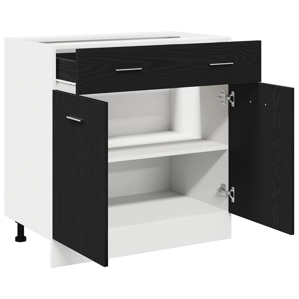 Unterschrank Lyon Weiß 60x46x81,5 cm Holzwerkstoff
