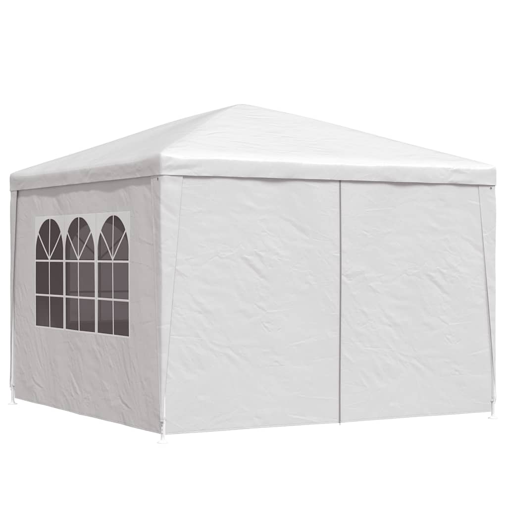 Party-Zelt 400 x 300 x 255 cm Rot PE und Stahl