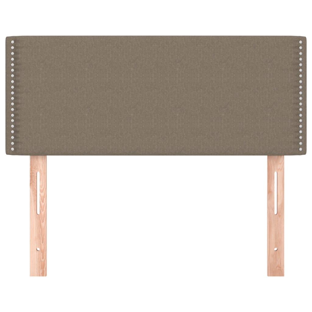 Kopfteil Dunkelgrau 80 x 5 x 118/128 cm Stoff