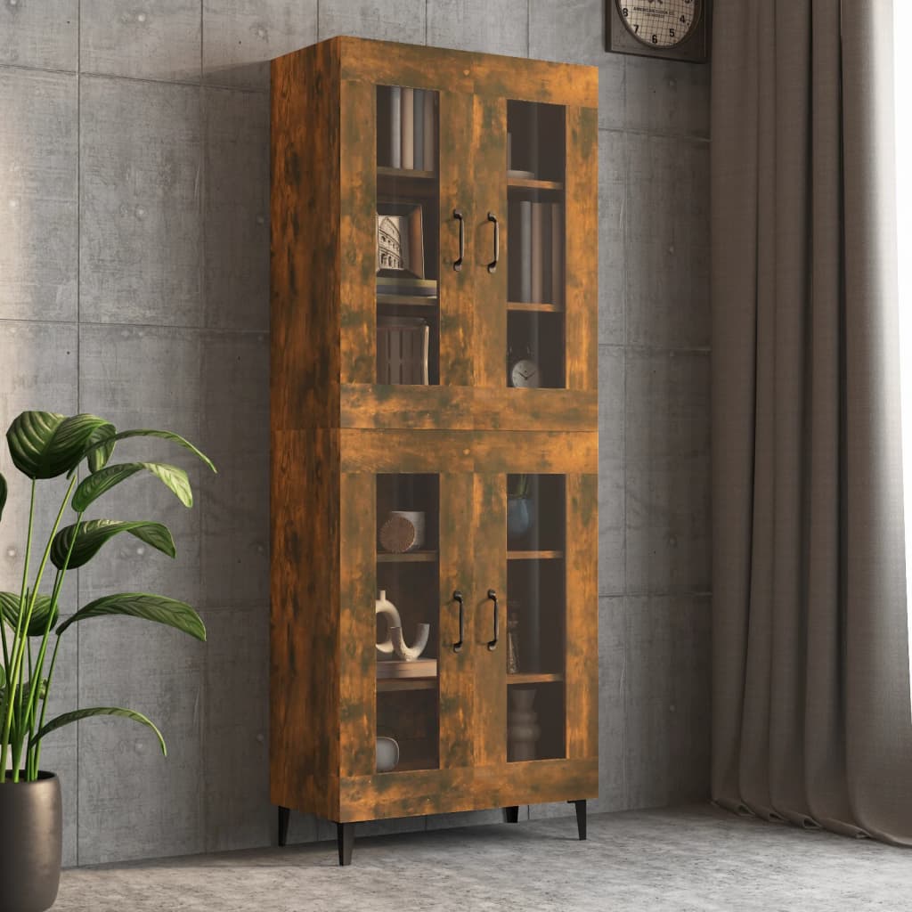 Hängeschrank Weiß 69,5x34x90 cm