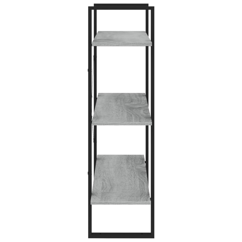 Bücherregal Weiß 80x30x105 cm Holzwerkstoff