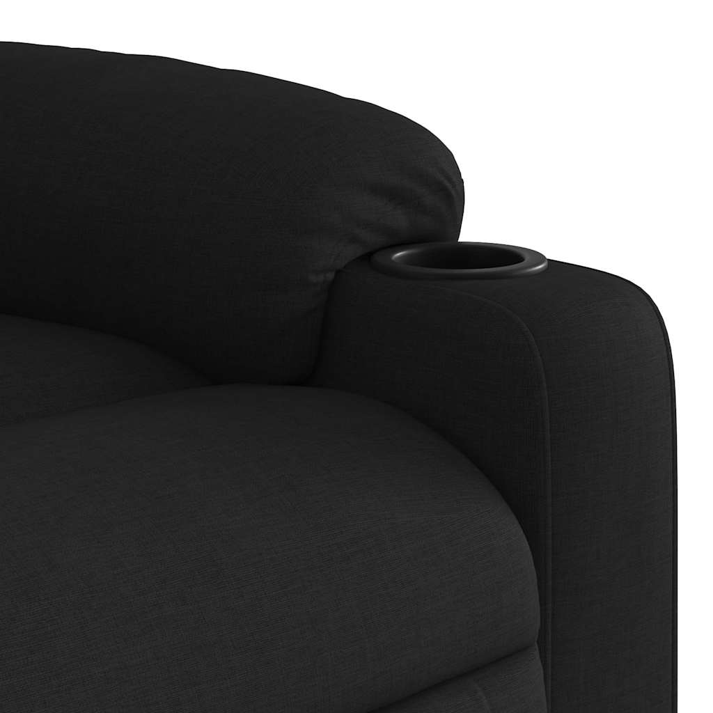 Massage-Relaxsessel Hellgrau Stoff